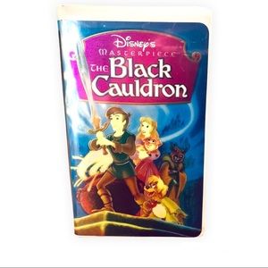 The Black Cauldron VHS 1998 Walt Disney Masterpiece Collection Complete Vintage